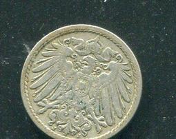【硬幣】Germany(德意志帝國),K1,1 Pfennig,1875J #210830 品相美VF 歷史價格詳細信息