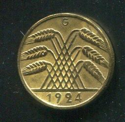 【硬幣】Germany(德國威瑪共和),K40,10 Pfennig,1935A #211022 品相美上VF+ 歷史價格詳細信息