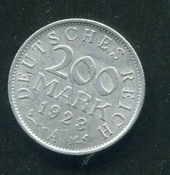 【硬幣】Germany(德國威瑪共和),K30,1 Pfennig,1924F #211057 品相普上F+ 歷史價格詳細信息