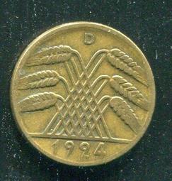 【硬幣】Germany(德國威瑪共和),K40,10 Pfennig,1935A #211022 品相美上VF+ 歷史價格詳細信息