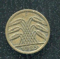 【硬幣】Germany(德國威瑪共和),K30,1 Pfennig,1924F #211057 品相普上F+ 歷史價格詳細信息