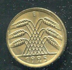 【硬幣】Germany(德國威瑪共和),K30,1 Pfennig,1924F #211057 品相普上F+ 歷史價格詳細信息