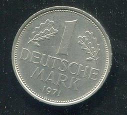 【硬幣】Germany(德國聯邦),K110,1 Mark ,1971J #211263 品相全新UNC 歷史價格詳細信息