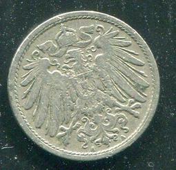 【硬幣】Germany(德意志帝國),K12,10 Pfennig,1912J #210952 品相極美上XF+ 歷史價格詳細信息