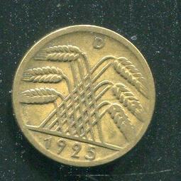 【硬幣】Germany(德國威瑪共和),K40,10 Pfennig,1935A #211022 品相美上VF+ 歷史價格詳細信息