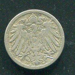 【硬幣】Germany(德意志帝國),K1,1 Pfennig,1875J #210830 品相美VF 歷史價格詳細信息