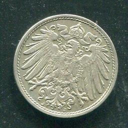 【硬幣】Germany(德意志帝國),K12,10 Pfennig,1912J #210952 品相極美上XF+ 歷史價格詳細信息