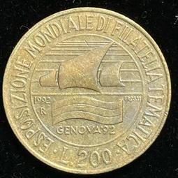 Italy,義大利硬幣,200里拉,1996海關服務學院100週年紀念-9 歷史價格詳細信息
