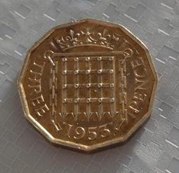 英國1953伊麗莎白女王登基紀念幣5先令幸運硬幣克朗39mm22 歷史價格詳細信息