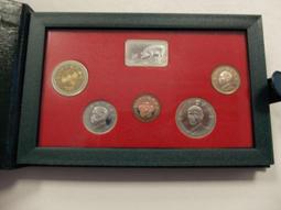 AE893 八十四年84年 乙亥豬年生肖套幣 精鑄版 盒附說明書~無收據 價格比較,價格查詢,歷史價格詳細信息