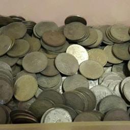 台灣銀行 蘭花56.59.60.61.62年發行 伍角 銅幣各1枚 共5枚 歷史價格詳細信息