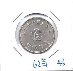 媽媽的私房錢~~民國62年版梅花一元錢幣(附錢幣紙夾)49 歷史價格詳細信息