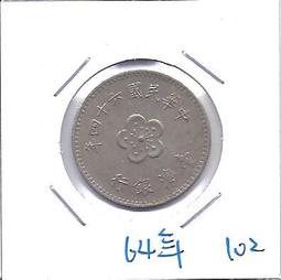 媽媽的私房錢~~民國64年版梅花一元錢幣(附錢幣紙夾)67 歷史價格詳細信息