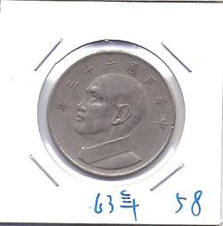 民國58年5元~民國五十八年五圓~小趣號 歷史價格詳細信息