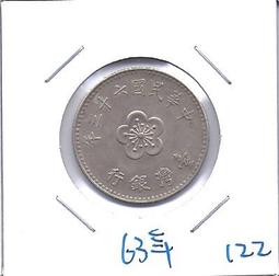 媽媽的私房錢~~民國63年版梅花一元錢幣(附錢幣紙夾)49 歷史價格詳細信息