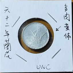 六十二年蘭花壹圓鎳幣+八十四年台灣光復50週年拾圓紀念幣BU亮晶晶一組 歷史價格詳細信息