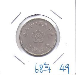 民國49年1元硬幣共30枚 歷史價格詳細信息