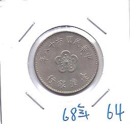 嬤嬤的私房錢~~民國68年版1元錢幣(附錢幣紙夾)49 歷史價格詳細信息