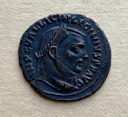 古羅馬埃及行省銅幣，馬克西米努斯一世，背面尼羅河女神，較少見196 歷史價格詳細信息