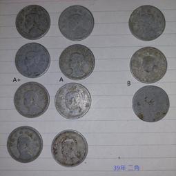 39年貳角 44年壹角 63年壹角 歷史價格詳細信息