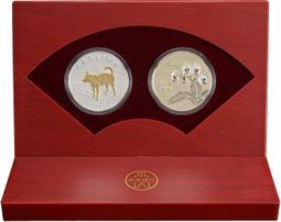 2018年年生肖賀歲1盎司梅花形銀幣 梅花 原盒原證 全新包品 歷史價格詳細信息