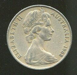 AUSTRALIA (澳大利亞)， 20-CENT，K66，1980， #203588品相美VF 歷史價格詳細信息