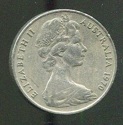 AUSTRALIA (澳大利亞)， 20-CENT，K66，1980， #203588品相美VF 歷史價格詳細信息