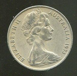 AUSTRALIA (澳大利亞)， 20-CENT，K66，1980， #203588品相美VF 歷史價格詳細信息