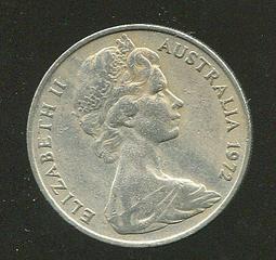 AUSTRALIA (澳大利亞)， 20-CENT，K66，1980， #203588品相美VF 歷史價格詳細信息