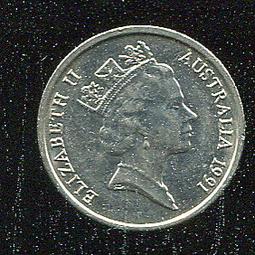 1991澳大利亞袋鼠畫pmg66e10數2雷達圓圓倒置太極號351 歷史價格詳細信息