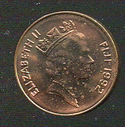 【錢幣】FIJI (斐濟)  1 Dollar , K336 , 2012 ,品相全新UNC 歷史價格詳細信息