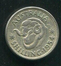 澳大利亞1954年1福林銀幣5枚345 歷史價格詳細信息
