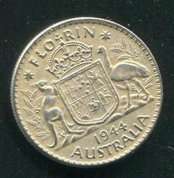 【銀幣】Australia(澳大利亞),Shilling , K53 , 1954 #203616 品相普上F+ 歷史價格詳細信息