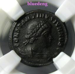 古羅馬銅幣,君士坦丁一世,軍旗與士兵,AD307-337,華64141 歷史價格詳細信息