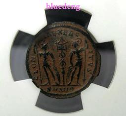 古羅馬銅幣,君士坦丁一世,軍旗與士兵,AD307-337,華64141 歷史價格詳細信息