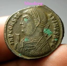 古羅馬銅幣,君士坦丁一世,軍旗與士兵,AD307-337,華64141 歷史價格詳細信息