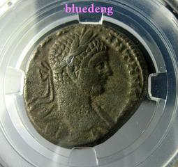 古羅馬埃及行省銅幣，馬克西米努斯一世，背面尼羅河女神，較少見196 歷史價格詳細信息