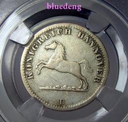 德國 漢諾威 1泰勒 1863年 格奧爾格五世 雙獅4426 歷史價格詳細信息