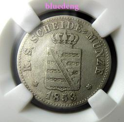 德國 薩克森 2泰勒 1855年 約翰 大盾徽4429 歷史價格詳細信息