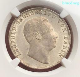 1848年德國法蘭克福雙頭鷹2盾銀幣 PCGS MS63 原397 歷史價格詳細信息