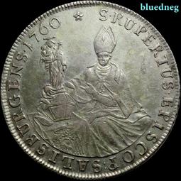 薩爾茨堡1778泰勒銀幣，末代大主教希羅尼穆斯&middot;科洛雷多，D64203 歷史價格詳細信息