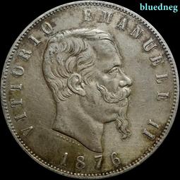 意大利 埃馬努埃萊二世 5里拉 1874年 收藏級4446 歷史價格詳細信息