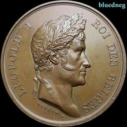 比利時 利奧波德一世 5法郎 1853年 老包漿4295 歷史價格詳細信息