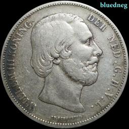 荷蘭威廉二世長脖子2.5盾銀幣1847年185 歷史價格詳細信息