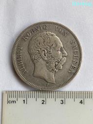 德國薩克森1904年流通版喬治大公2馬克PCGS-MS64214 歷史價格詳細信息