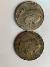 兩枚德國十九世紀70年代符騰堡5馬克大銀幣8224 歷史價格詳細信息