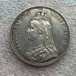 好品相英國維多利亞高冠馬劍銀幣1889、1890、1891441 歷史價格詳細信息