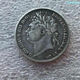 英國喬治四世1825年半克朗銀幣368 歷史價格詳細信息