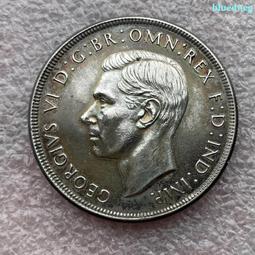 黑包漿1937英國喬治六世登基克朗銀幣377 歷史價格詳細信息