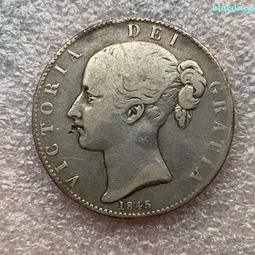 1845 年 俄羅斯帝國 皇帝 獨裁者 尼可拉斯一世 1/2 Rouble 古 銀幣 歷史價格詳細信息